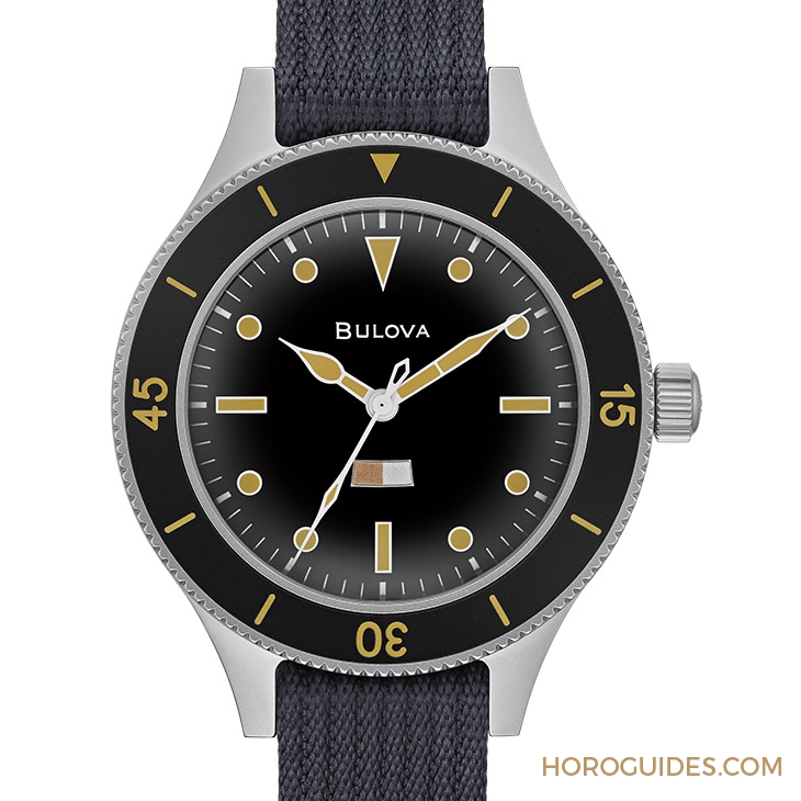 復刻美國海軍原型錶款 再現歷史時刻|BULOVA Archive Mil-Ships潛水錶