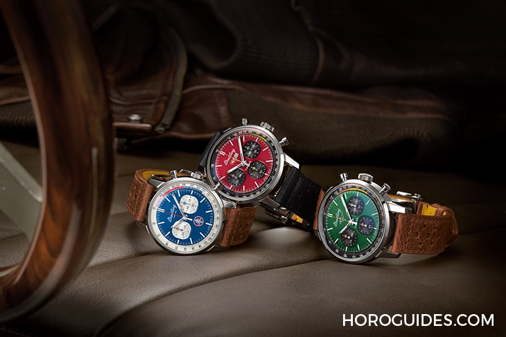 BREITLING - 古董車迷請注意!百年靈Top Time經典汽車行動隊三款計時碼錶