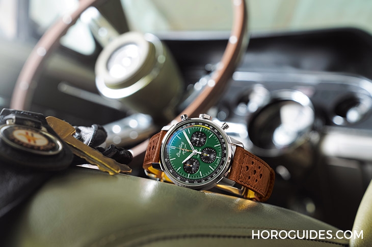 BREITLING - 古董車迷請注意!百年靈Top Time經典汽車行動隊三款計時碼錶