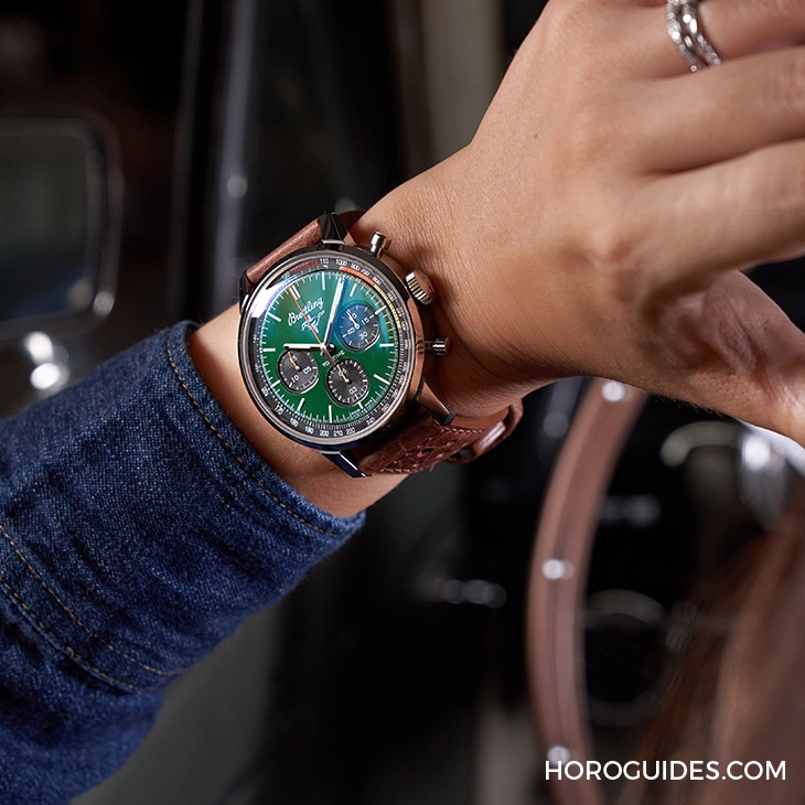 BREITLING - 古董車迷請注意!百年靈Top Time經典汽車行動隊三款計時碼錶