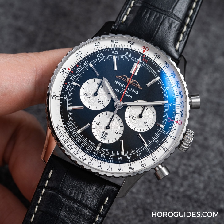 BREITLING - NAVITIMER - AB0138241C1P1 - BREITLING Navitimer展翼回歸！告訴你三大必知亮點