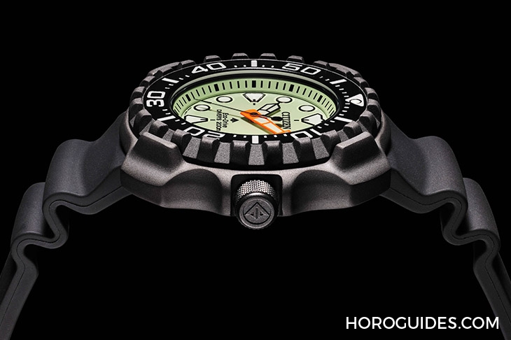 CITIZEN - PROMASTER - BN0227-17X - 黑鎧上身!型格必備的CITIZEN Promaster Eco-Drive Diver 200m潛水腕錶