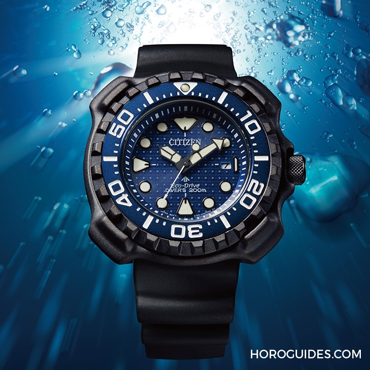 CITIZEN - PROMASTER - BN0227-17X - 黑鎧上身!型格必備的CITIZEN Promaster Eco-Drive Diver 200m潛水腕錶