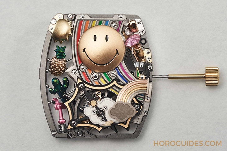 RICHARD MILLE - LIMITED EDITION - RM 88 - Richard Mille少見樂園化的一面!RM88 Smiley自動上鍊陀飛輪腕錶