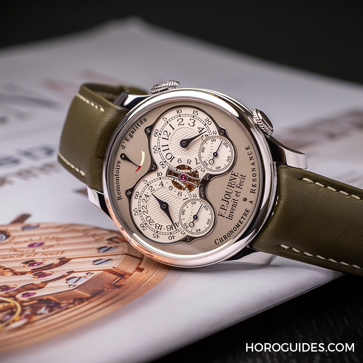 F.P.JOURNE - CLASSIQUE - chronomètre à resonance - IG影響力人物:Keet Huang的收藏風格