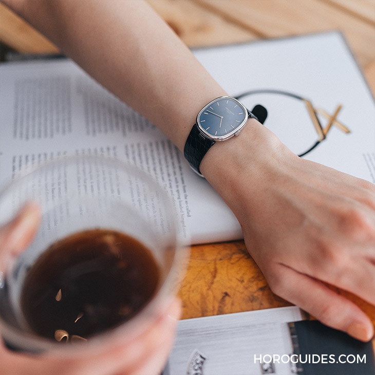 PATEK PHILIPPE - GOLDEN ELLIPSE - 5738P-001 - IG影響力人物:Jessie的收藏風格