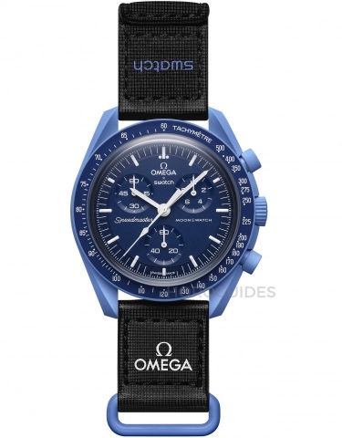 SWATCH - BIOCERAMIC - SO33N100 - 直擊!退休的007 Daniel Craig戴MoonSwatch同樣型格