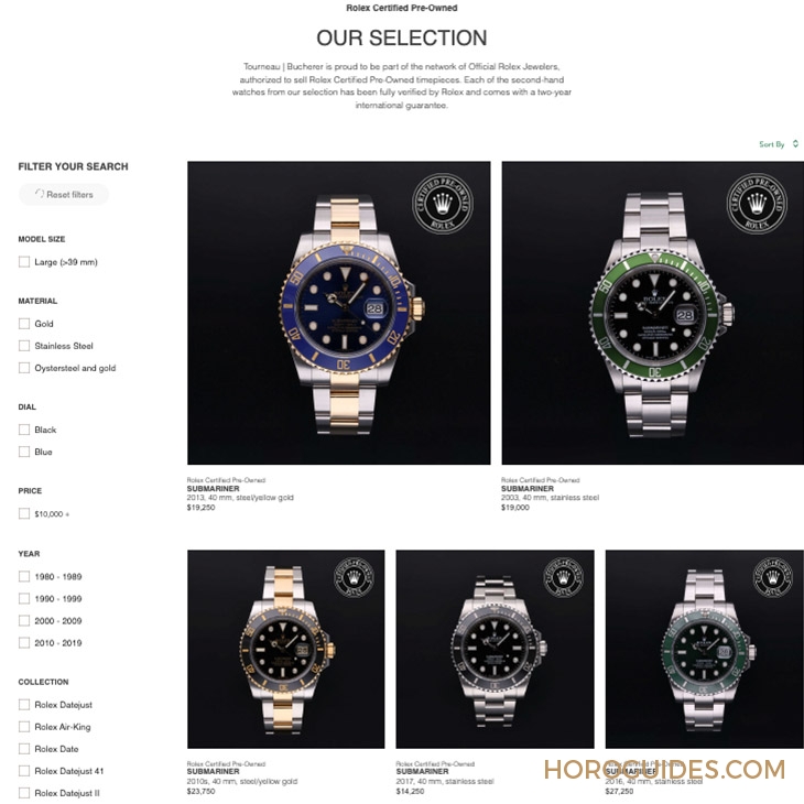 ROLEX - SUBMARINER - 126610LV-0002 - 勞力士中古錶認證計劃在美國正式推出,何時輪到亞洲市場?