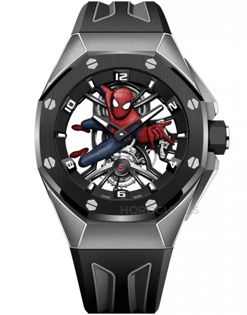 AUDEMARS PIGUET - ROYAL OAK CONCEPT - 26631IO.OO.D002CA.01 - 神操作驚奇再起!AUDEMARS PIGUET愛彼推出漫威英雄合作第二彈:SPIDER-MAN蜘蛛人