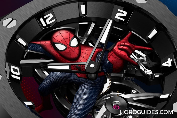AUDEMARS PIGUET - 神操作驚奇再起!AUDEMARS PIGUET愛彼推出漫威英雄合作第二彈:SPIDER-MAN蜘蛛人