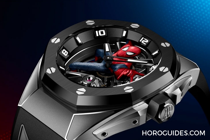 AUDEMARS PIGUET - 神操作驚奇再起!AUDEMARS PIGUET愛彼推出漫威英雄合作第二彈:SPIDER-MAN蜘蛛人