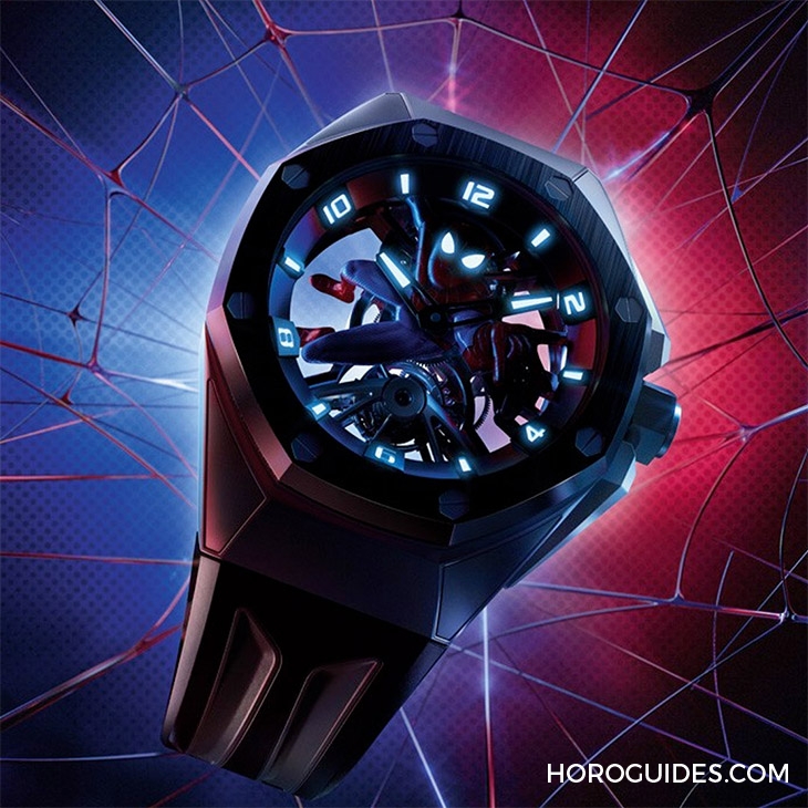 AUDEMARS PIGUET - 神操作驚奇再起!AUDEMARS PIGUET愛彼推出漫威英雄合作第二彈:SPIDER-MAN蜘蛛人