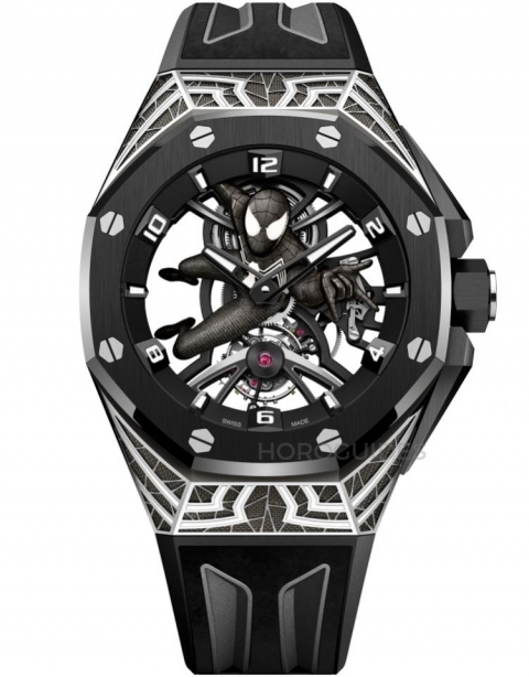 AUDEMARS PIGUET - ROYAL OAK CONCEPT - 26631IO.OO.D002CA.01 - 神操作驚奇再起!AUDEMARS PIGUET愛彼推出漫威英雄合作第二彈:SPIDER-MAN蜘蛛人