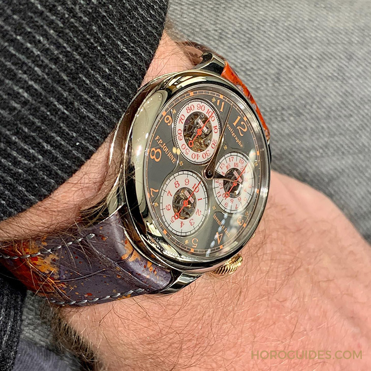 F.P.JOURNE - TOKYO BOUTIQUE ANNIVERSAIRE SERIES - centigraphe souverain anniversaire tokyo - IG影響力人物:Angus最愛的新收藏