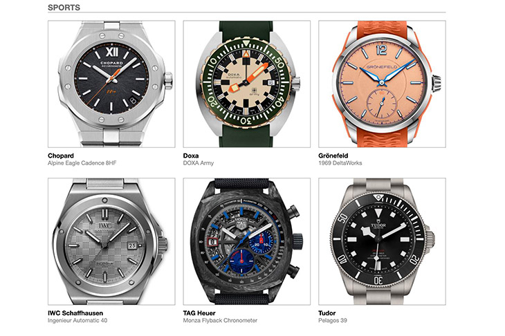TUDOR - GPHG 2023入圍名單,AP愛彼5項入圍、IWC Ingenieur工程師獲雙提名