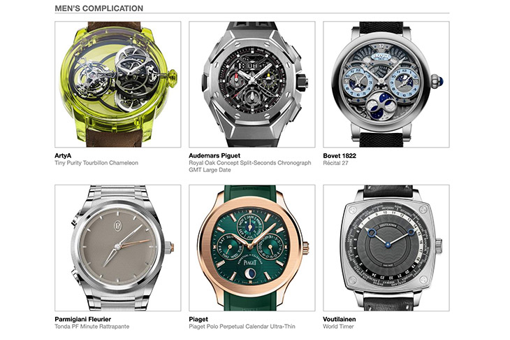 TUDOR - GPHG 2023入圍名單,AP愛彼5項入圍、IWC Ingenieur工程師獲雙提名