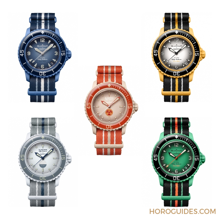SWATCH - Blancpain X Swatch - SO35A100 - TOP 100名錶熱搜排行榜:9月重點速報