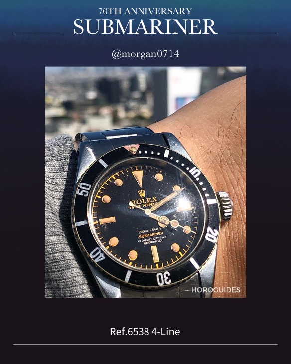 ROLEX - SUBMARINER - IG影響力人物:Morgan King最愛的Submariner