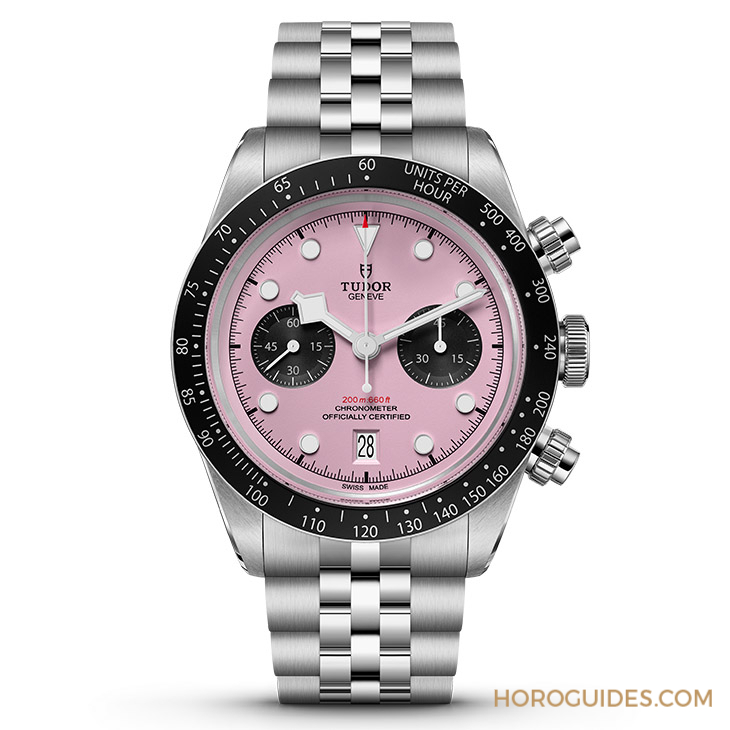 TUDOR - BLACK BAY - M79360N-0019 - 顛覆傳統的粉紅熊貓!帝舵表TUDOR 發表Black Bay Chrono