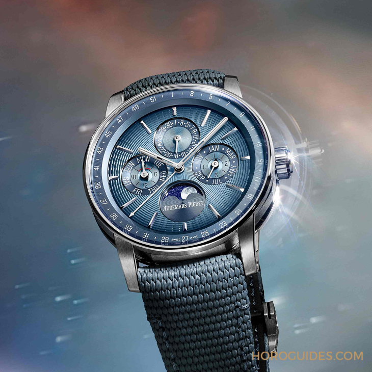 AUDEMARS PIGUET - ROYAL OAK - 26674SG.OO.1320SG.01 - AUDEMARS PIGUET愛彼全新萬年曆機芯,創新all-in-one錶冠重塑佩戴體驗