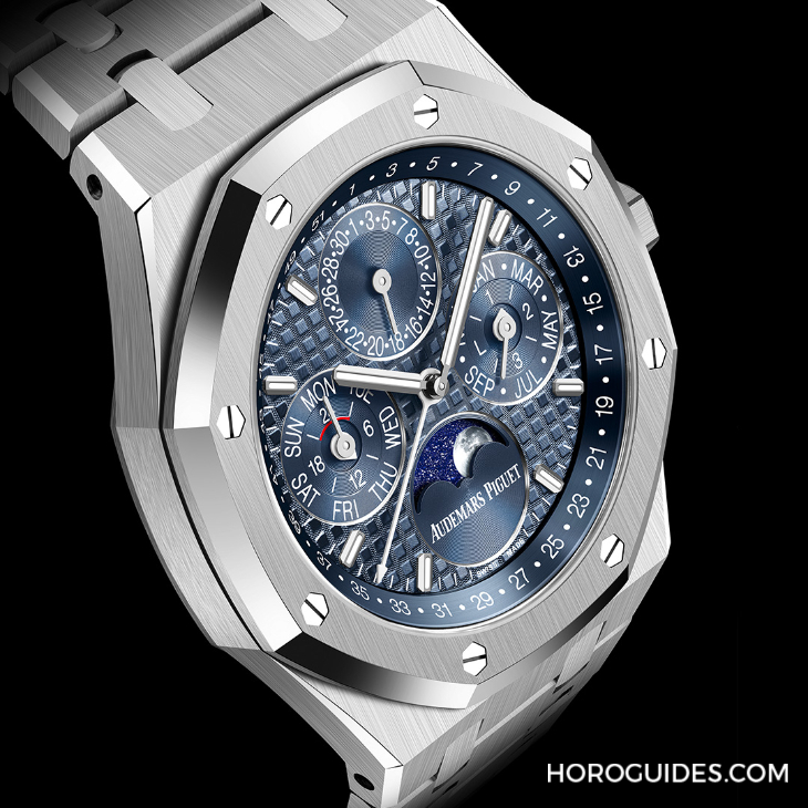 AUDEMARS PIGUET - ROYAL OAK - 26674SG.OO.1320SG.01 - AUDEMARS PIGUET愛彼全新萬年曆機芯,創新all-in-one錶冠重塑佩戴體驗
