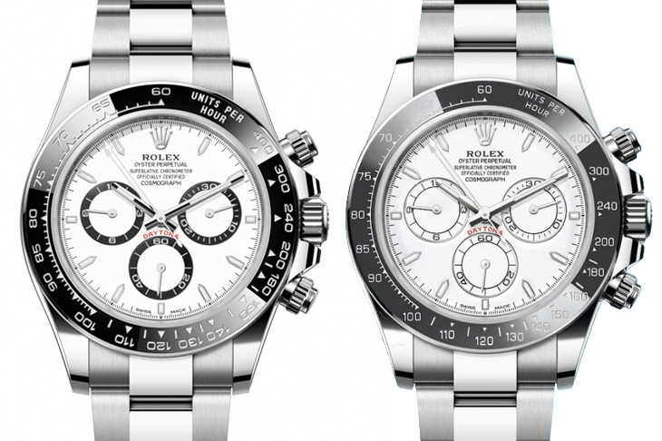 ROLEX - COSMOGRAPH DAYTONA - 126502LN-0001 - 尋常的勞力士不鏽鋼Daytona 126502LN，卻是極為反常的灰色陶瓷圈琺瑯面