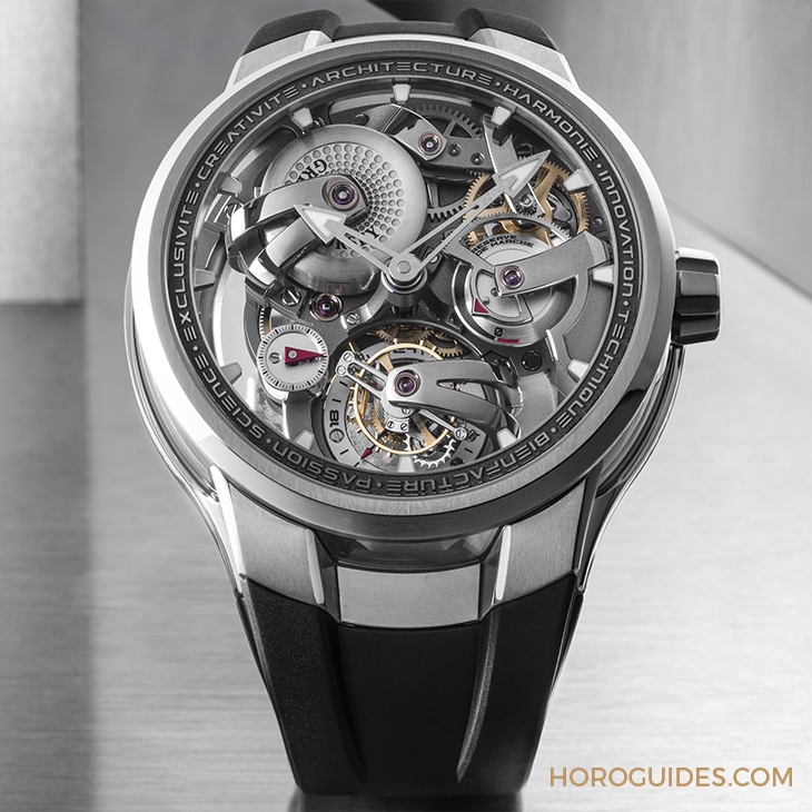 GREUBEL FORSEY - TOURBILLON 24 SECONDES - （TOURBILLON 24 SECONDES ARCHITECTURE） - 腕上立體機械之城｜GREUBEL FORSEY Tourbillon 24 Secondes Architecture