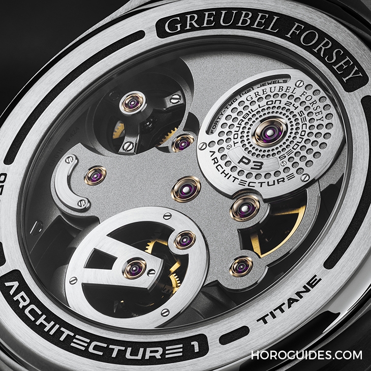 GREUBEL FORSEY - TOURBILLON 24 SECONDES - （TOURBILLON 24 SECONDES ARCHITECTURE） - 腕上立體機械之城｜GREUBEL FORSEY Tourbillon 24 Secondes Architecture