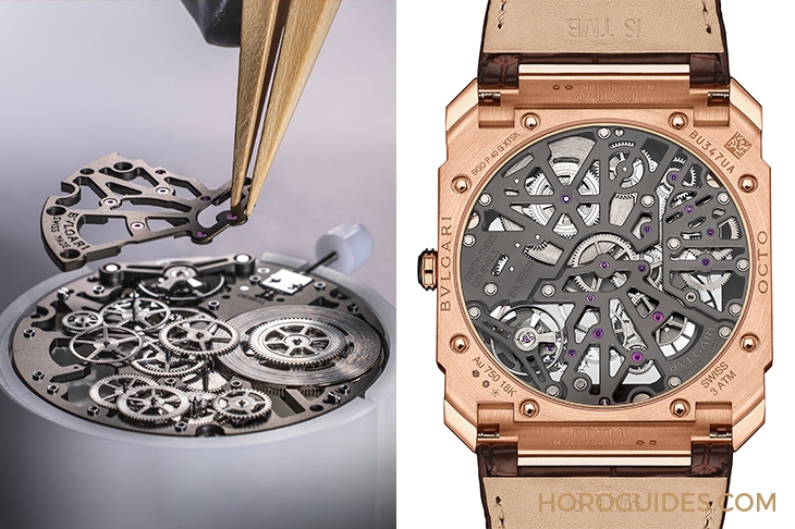 BVLGARI - OCTO - 103667 - 鏤空八日 金光熠熠|BVLGARI Octo Finissimo Skeleton 8 Days