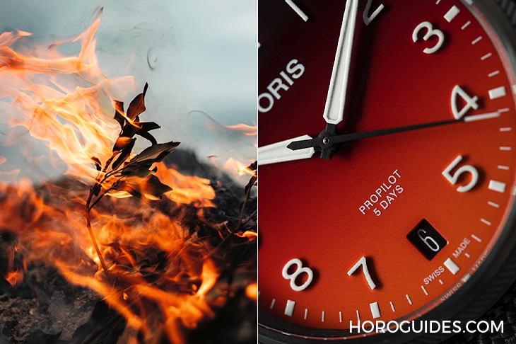 ORIS - PROPILOT - 01 400 7784 8786-Set - 讓製錶訴說野火故事|ORIS Coulson限量腕錶