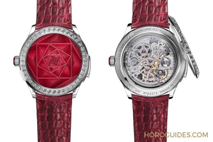 PARMIGIANI FLEURIER - Les Roses Carrées - PFH991-2010001-300181 - 巧手妙製 錶上玫瑰｜PARMIGIANI FLEURIER Rosa Mystica三問報時腕錶