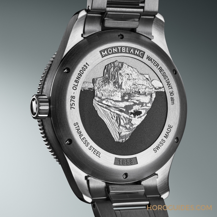 MONTBLANC - 1858 - 延續錶上冰河世紀|MONTBLANC 1858 Iced Sea Automatic Date