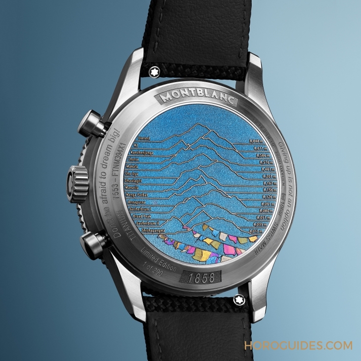MONTBLANC - 1858 - 130811 - 錶上冰岩 致敬高峰|Montblanc 8000 Capsule系列