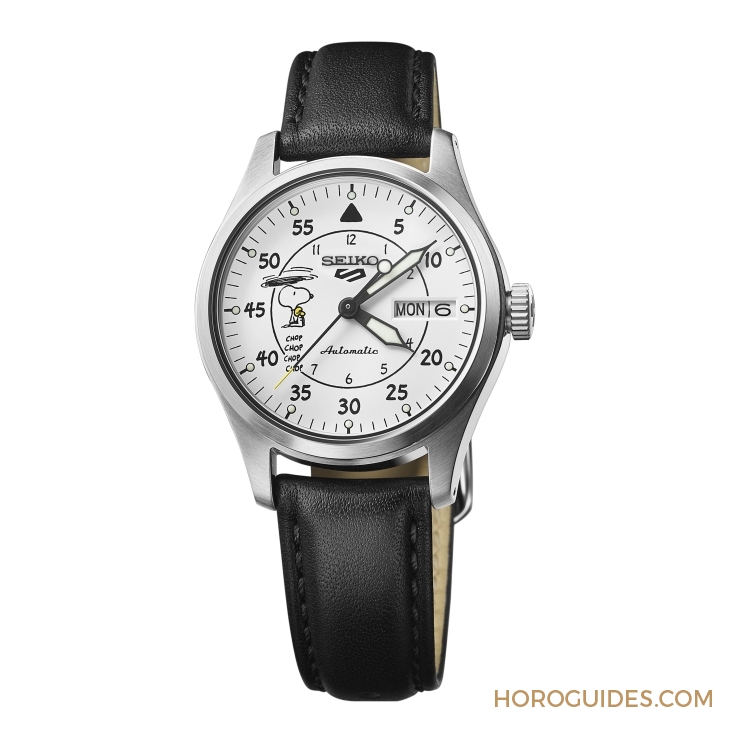 SEIKO - 5 SPORTS - SRPK25 - 親民Snoopy錶雙版本登場|SEIKO 5 Sports 55th anniversary PEANUTS限量版