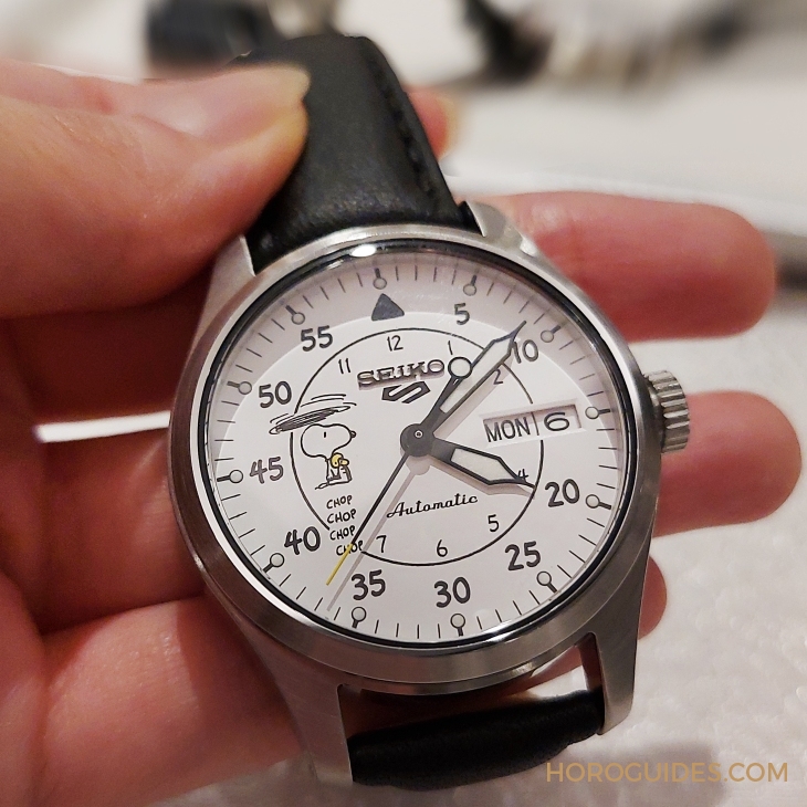 SEIKO - 5 SPORTS - SRPK25 - 親民Snoopy錶雙版本登場|SEIKO 5 Sports 55th anniversary PEANUTS限量版
