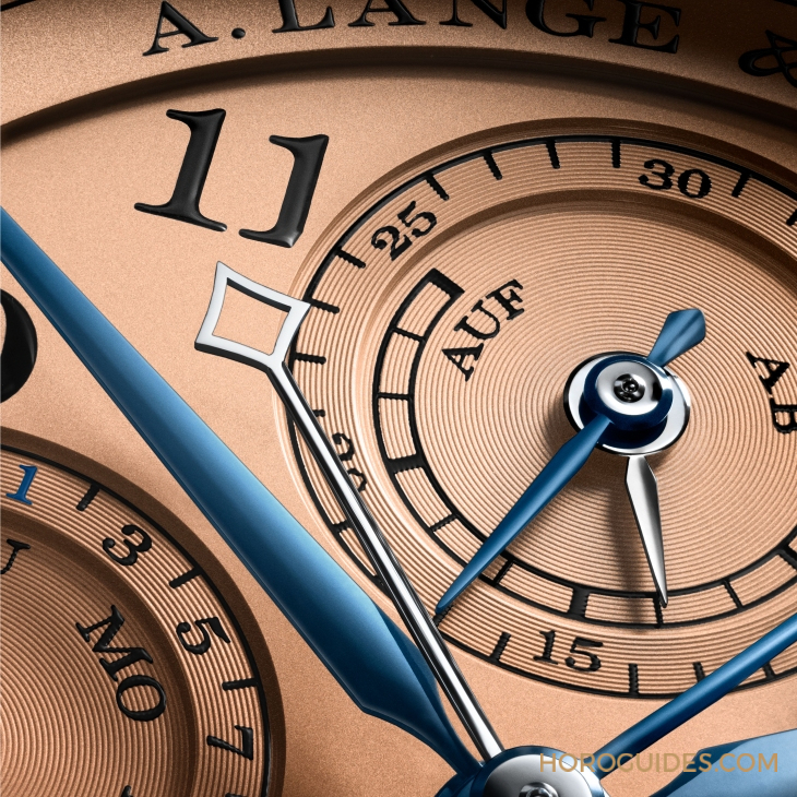 A. LANGE & SÖHNE - 1815 - 421.056 - 三倍複雜設計、三文魚色錶盤｜A. LANGE & SÖHNE 1815 Rattrapante Perpetual Calendar