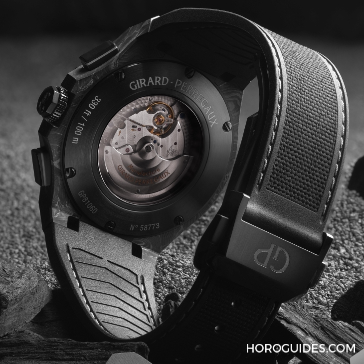 GIRARD-PERREGAUX - LAUREATO - 81060-41-3222-1CX - 令人驚「碳」 創新複合材質新錶登場｜GP Laureato Absolute Chronograph 8Tech