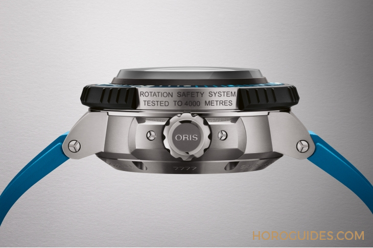 ORIS - AQUIS - 01 400 7777 7155-Set - 突破自我 4,000米防水規格來襲|ORIS AquisPro 4000m