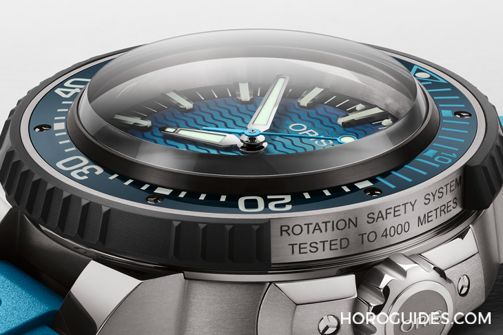 ORIS - AQUIS - 01 400 7777 7155-Set - 突破自我 4,000米防水規格來襲|ORIS AquisPro 4000m