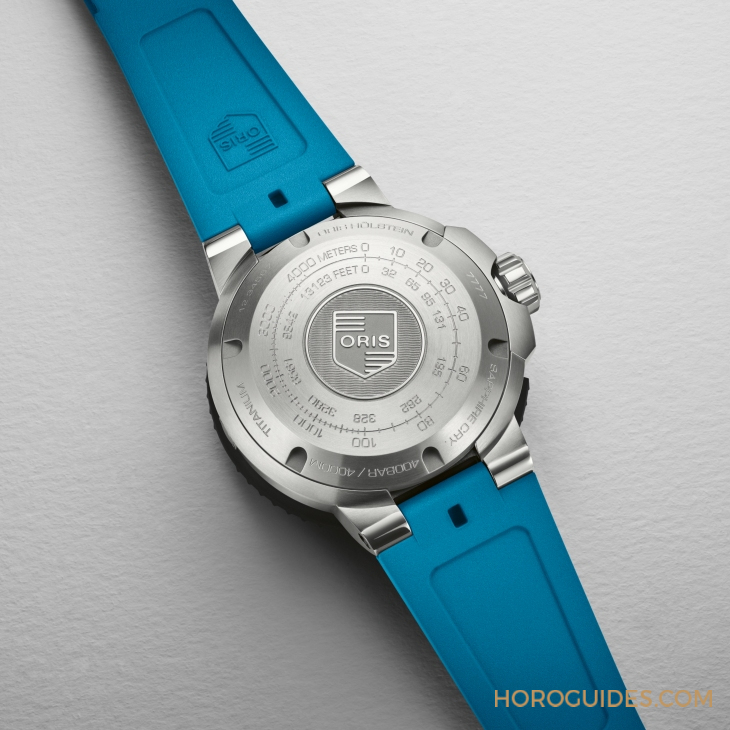 ORIS - AQUIS - 01 400 7777 7155-Set - 突破自我 4,000米防水規格來襲|ORIS AquisPro 4000m