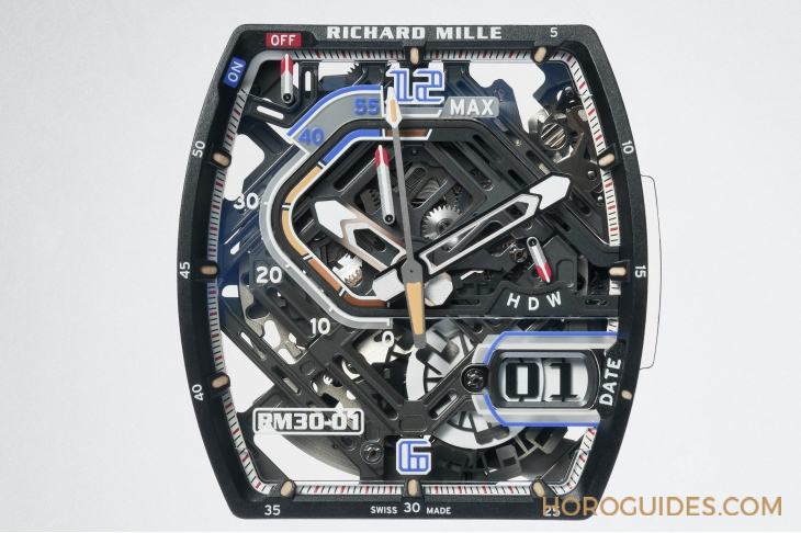 RICHARD MILLE - MEN - RM 30-01 - 超大日期與離合擺陀強勢結合｜RICHARD MILLE RM 30-01離合擺陀自動上鍊腕錶