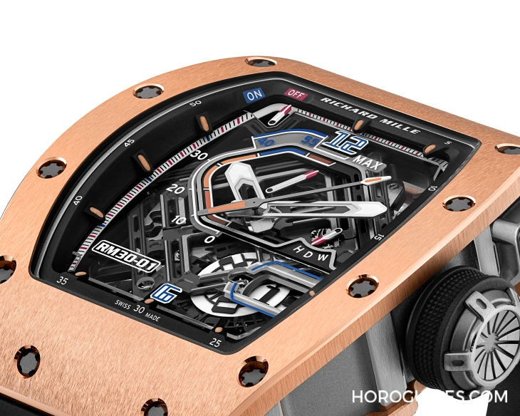 RICHARD MILLE - MEN - RM 30-01 - 超大日期與離合擺陀強勢結合｜RICHARD MILLE RM 30-01離合擺陀自動上鍊腕錶