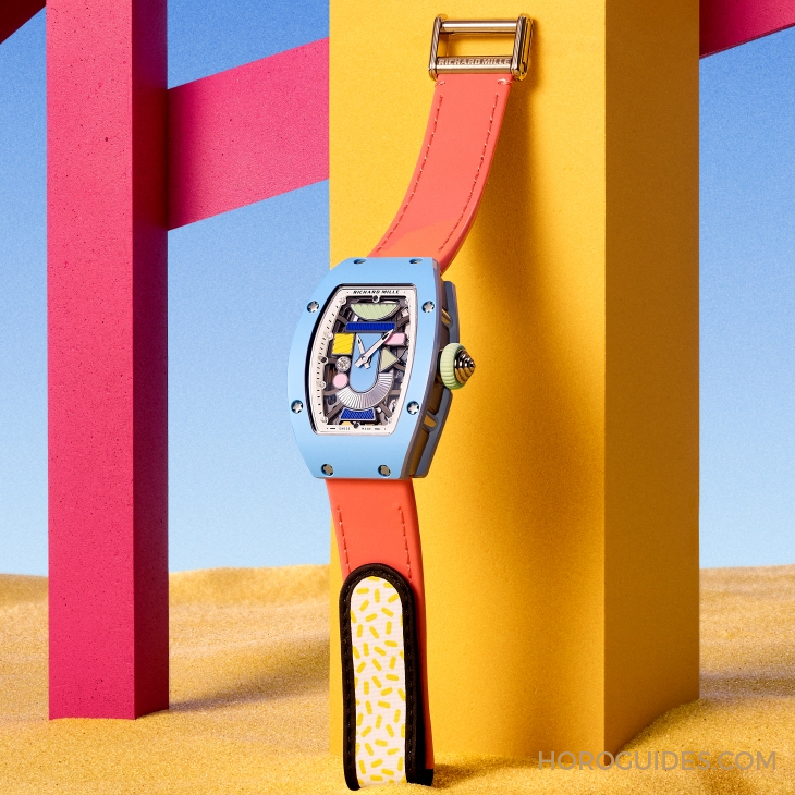RICHARD MILLE - WOMEN - RM 07-01 - 融入曼菲斯風格 粉嫩三色齊發｜RICHARD MILLE RM 07-01彩色陶瓷腕錶