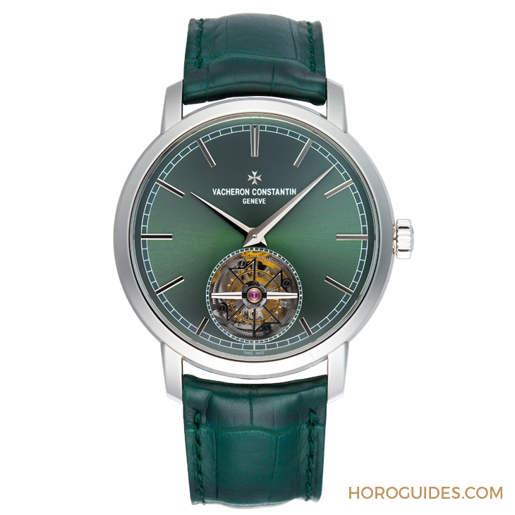 VACHERON CONSTANTIN - TRADITIONNELLE - 6000T/000P-H025 - 優雅綠意 腕上千姿|VACHERON CONSTANTIN Traditionnelle