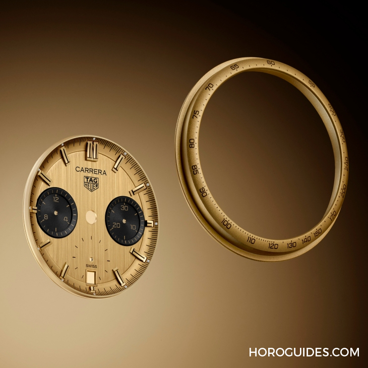 TAG HEUER - CARRERA - CBS2240.FC8319 - 金光熠熠!華麗黃金熊貓現身|TAG HEUER Carrera Chronograph