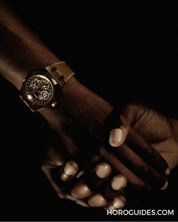 AUDEMARS PIGUET - ROYAL OAK - 26585CM.OO.D301VE.01 - 要來一塊 「愛彼巧克力」嗎？愛彼攜手饒舌歌手Travis Scott打造Royal Oak鏤空萬年曆限量版