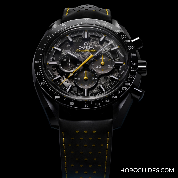 OMEGA - SPEEDMASTER - 310.92.44.50.01.001 - 月球暗面翻新、加裝火箭指針|OMEGA新款Speedmaster Dark Side of the Moon登場