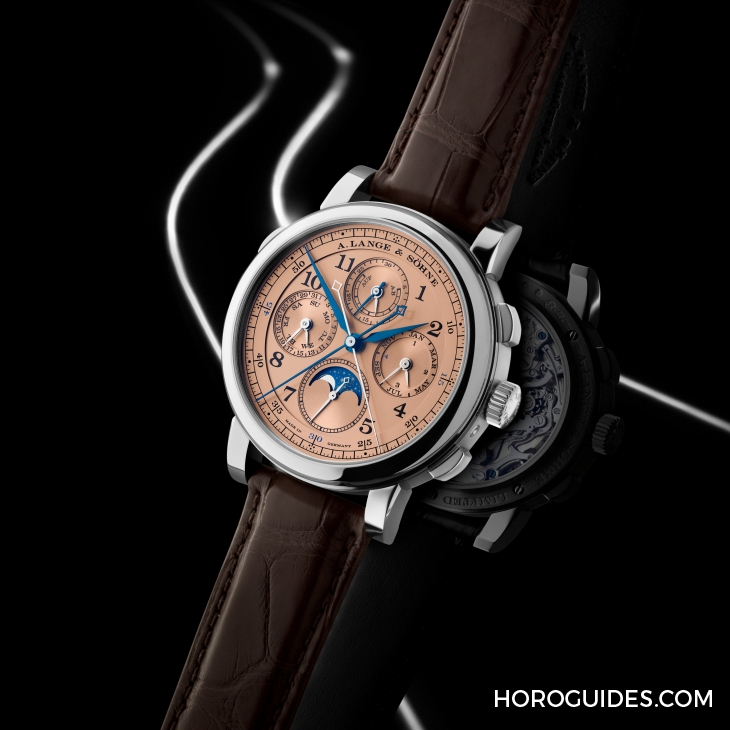 A. LANGE & SÖHNE - 1815 - 421.056 - 以朗格萬年曆腕錶,記錄2024閏年的瞬跳一刻