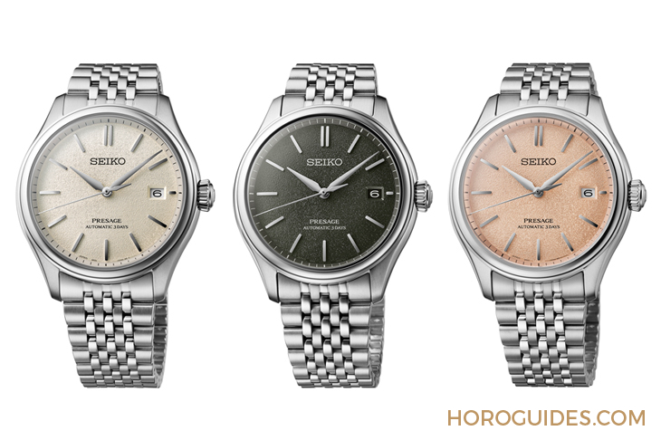 SEIKO - PRESAGE - SPB469 - 絲綢紋理入錶,首見日本傳統四色錶盤|SEIKO全新Presage Classic系列錶款