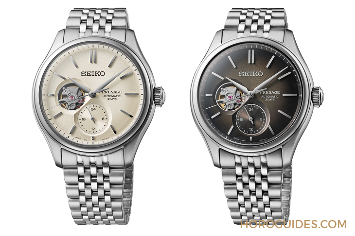 SEIKO - PRESAGE - SPB469 - 絲綢紋理入錶,首見日本傳統四色錶盤|SEIKO全新Presage Classic系列錶款